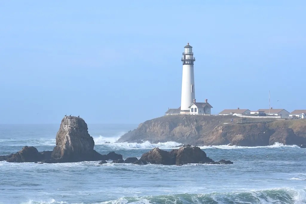 California coast PCH 1 lighthouse